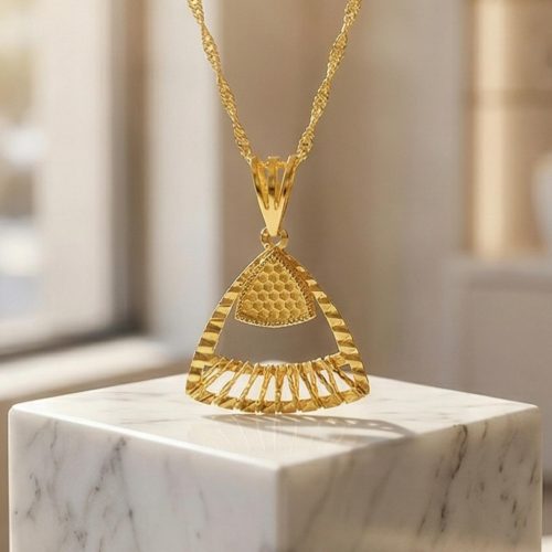 22KT Gold Pendant - Elevating Your Style to Royal Heights