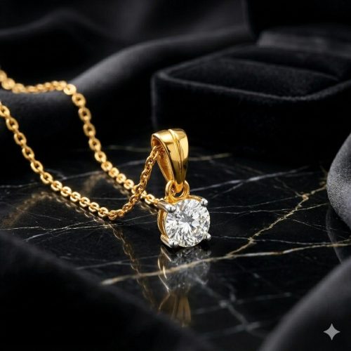 Discover Modern Luxury with Lab Grown Diamond Necklace by Bafleh Jewellery