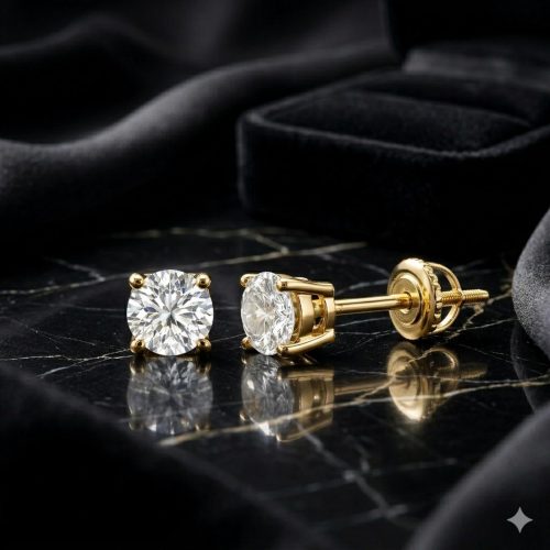 Crafted for Every Glow  Lab Grown Diamond Earrings by Bafleh Jewellery for Elegant Souls