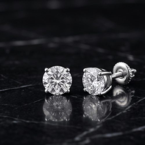 Signature Lab Grown Diamond Earrings by Bafleh Jewellery  Designed to Redefine Everyday Luxury and Elegance