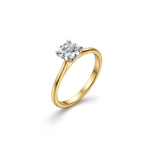 Elegant Lab-Grown Diamond Ring by Bafleh Jewellery  A Brilliant Expression of Sustainable Luxury