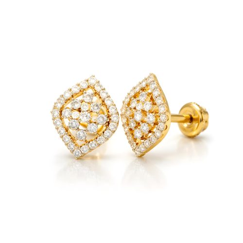 Elevate Your Elegance with Natural Diamond Earrings in 14K Gold