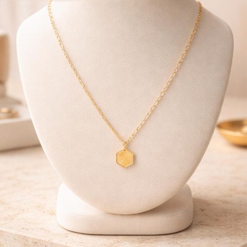 Timeless 22K Gold Necklace by Bafleh Jewellery  A Celebration of Tradition