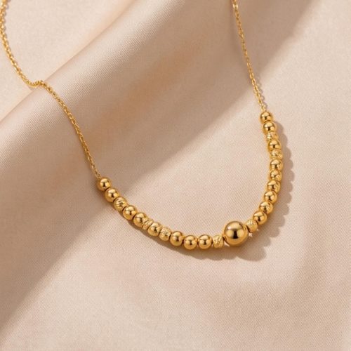 Elegant 22K Gold Necklace Collection by Bafleh Jewellery