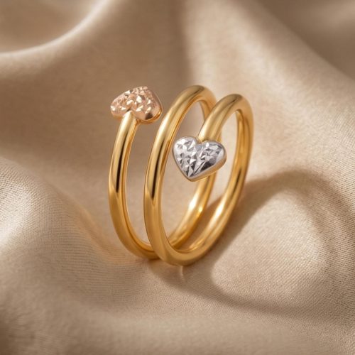 Golden Glow: Elegant 18K Gold Rings for You