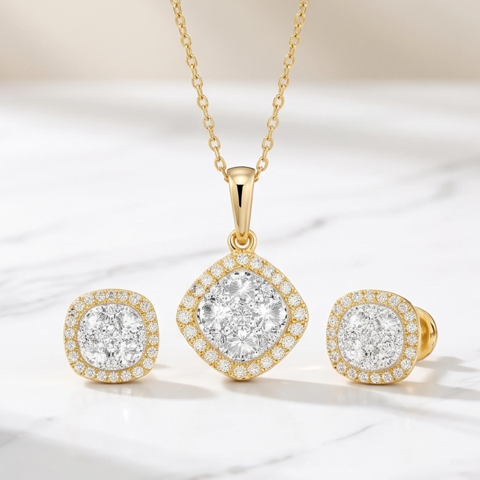 Make Every Moment Shine with 14K Pendant Sets from Bafleh Jewellery