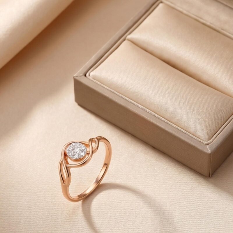 A Stunning First Release 14K Rose Gold Diamond Rings Arrive at Bafleh Jewellery in an Exclusive New Lounge Luxury Collection