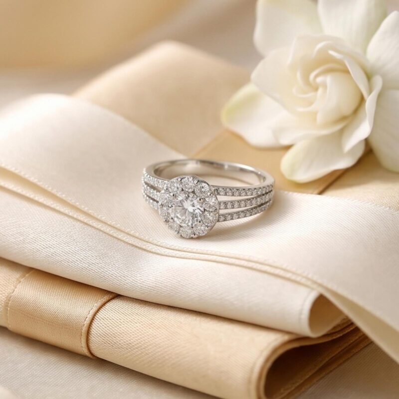 The New Standard of Shine Explore First Time Launch of 14K White Gold Diamond Rings in the Exclusive Lounge Collection at Bafleh Jewellery