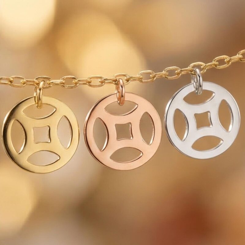 Alternative view of Elevate Your Every Step with the Sparkle of 18K Gold Anklets from Bafleh Jewellery