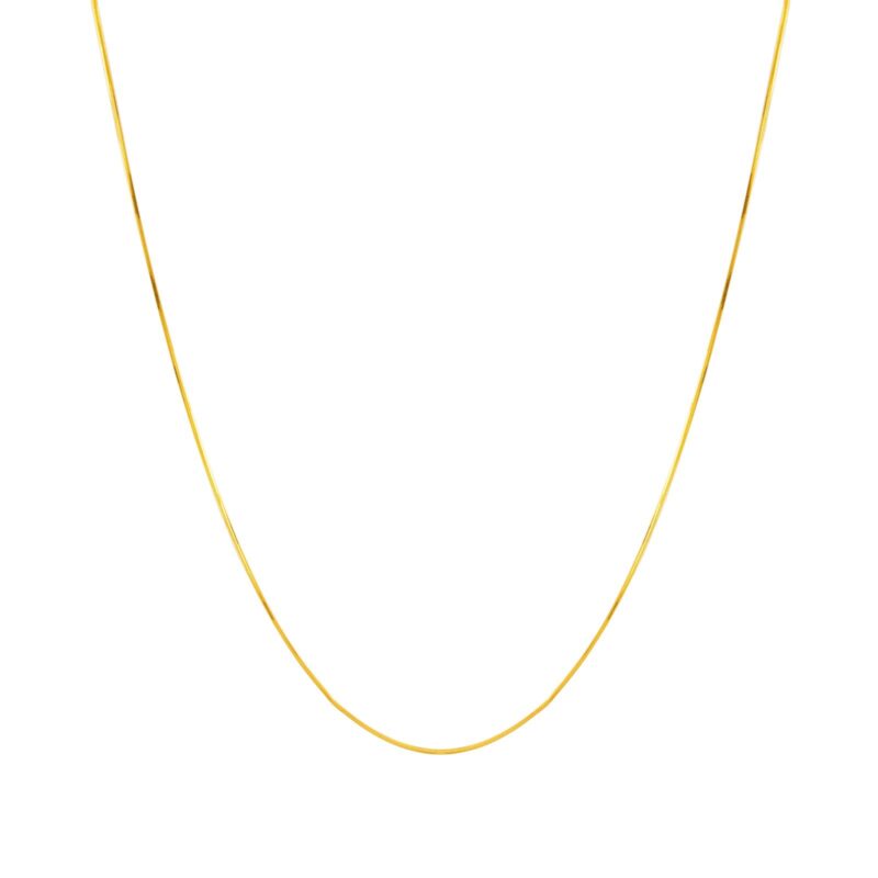 Bafleh 21K Yellow Gold Snake Chain