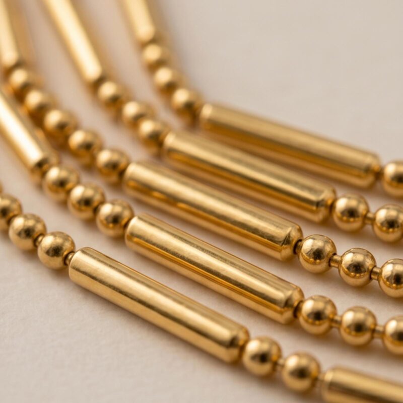 Alternative view of Timeless Elegance in 22K Gold Chain by Bafleh Jewellery