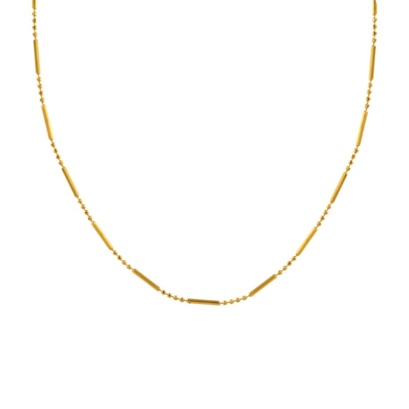 Timeless Elegance in 22K Gold Chain by Bafleh Jewellery