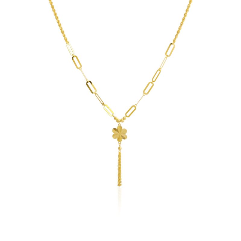 Discover the Elegance of 18K Lightweight Necklaces Exclusively at Bafleh Jewellery