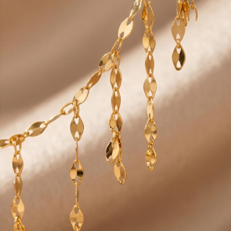 Alternative view of Premium 18K Gold Necklace Collection Bafleh Jewellery Exclusive
