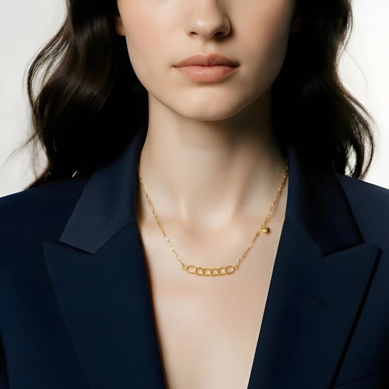 Alternative view of Bafleh Jewellery Presents Exquisite 18K Lightweight Necklaces for Every Occasion
