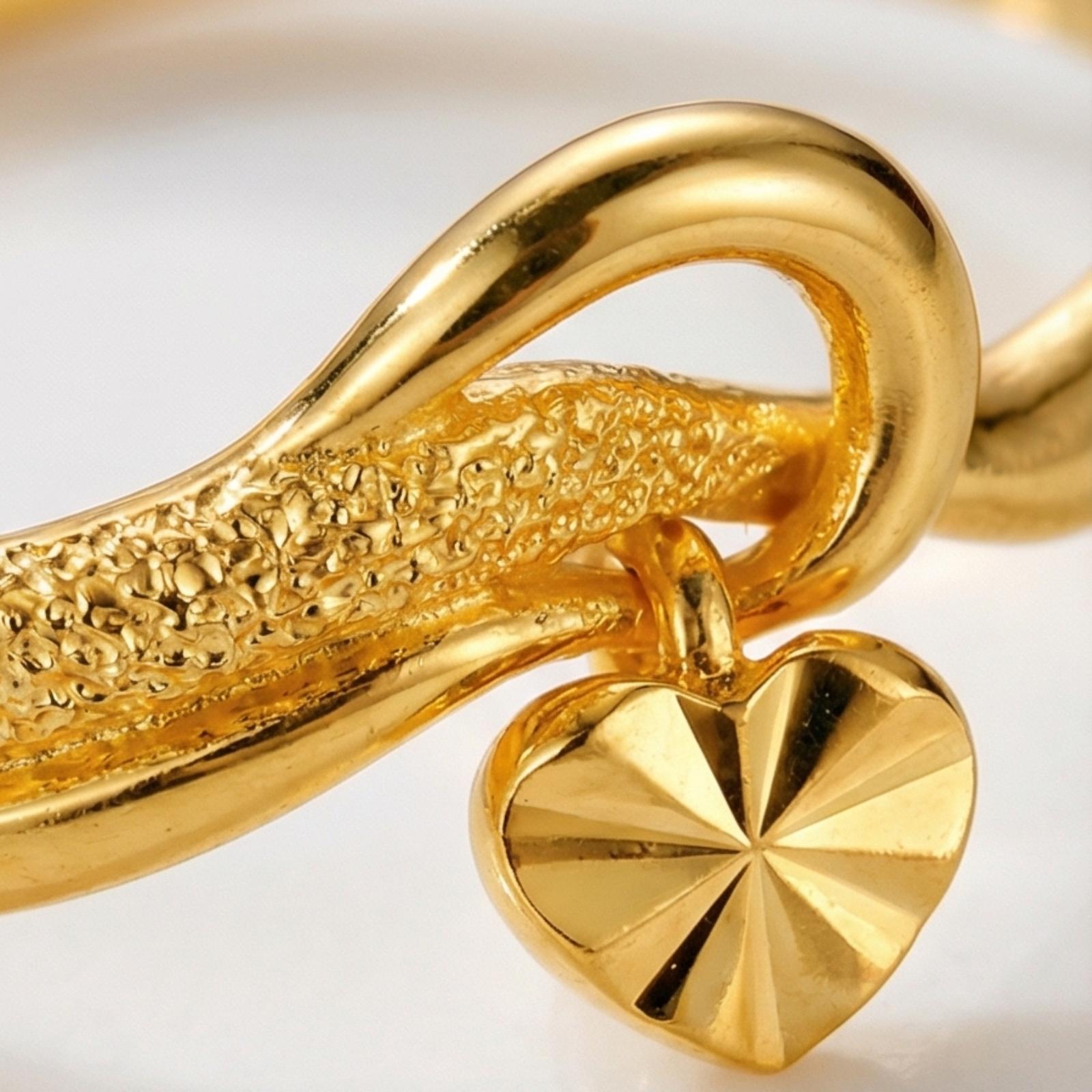 Subtle Luxury Beautifully Crafted 22KT Lightweight Gold Ring by Bafleh Jewellery - Image 2