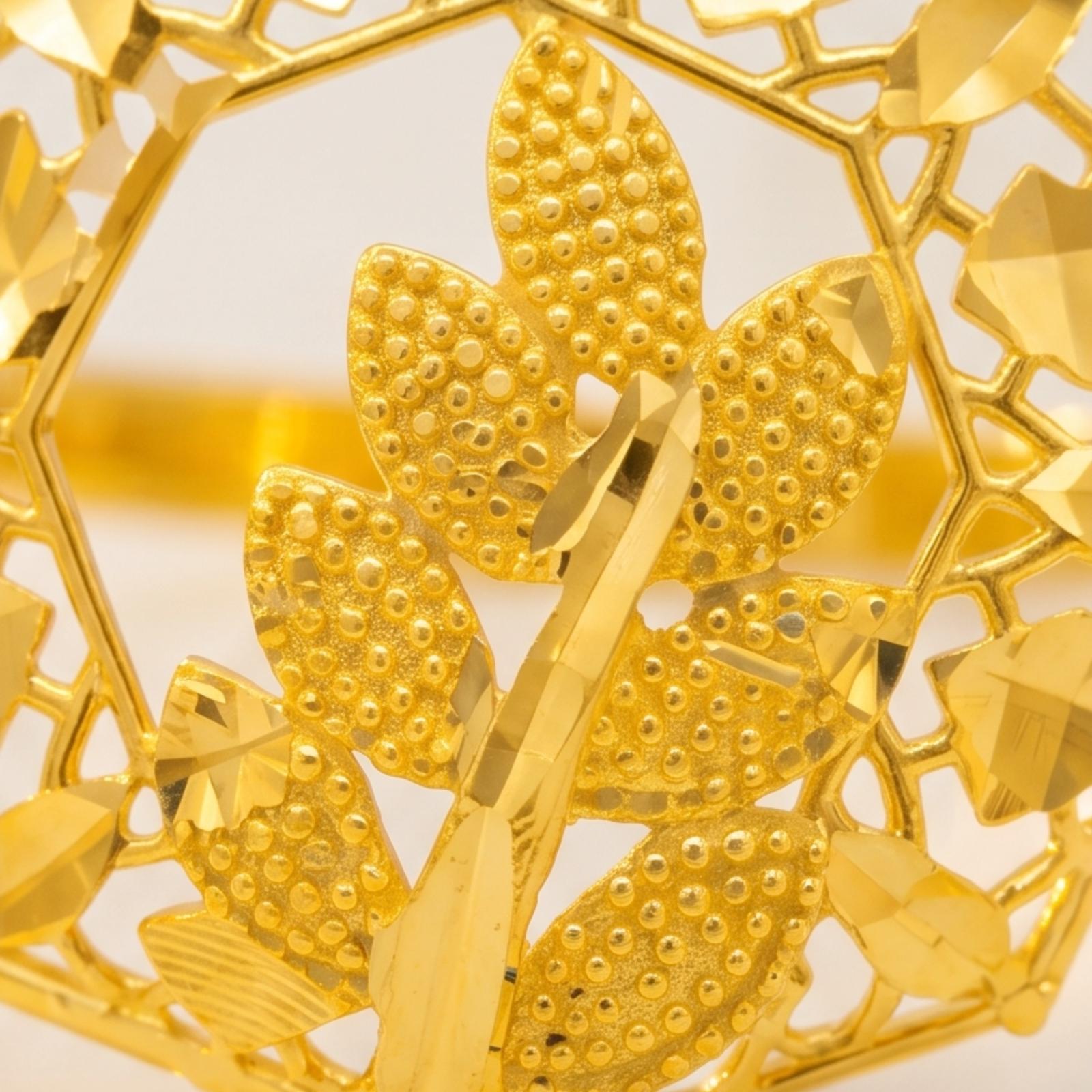Discover Premium Crafted 21K Gold Ring Designs by Bafleh Jewellery - Image 2