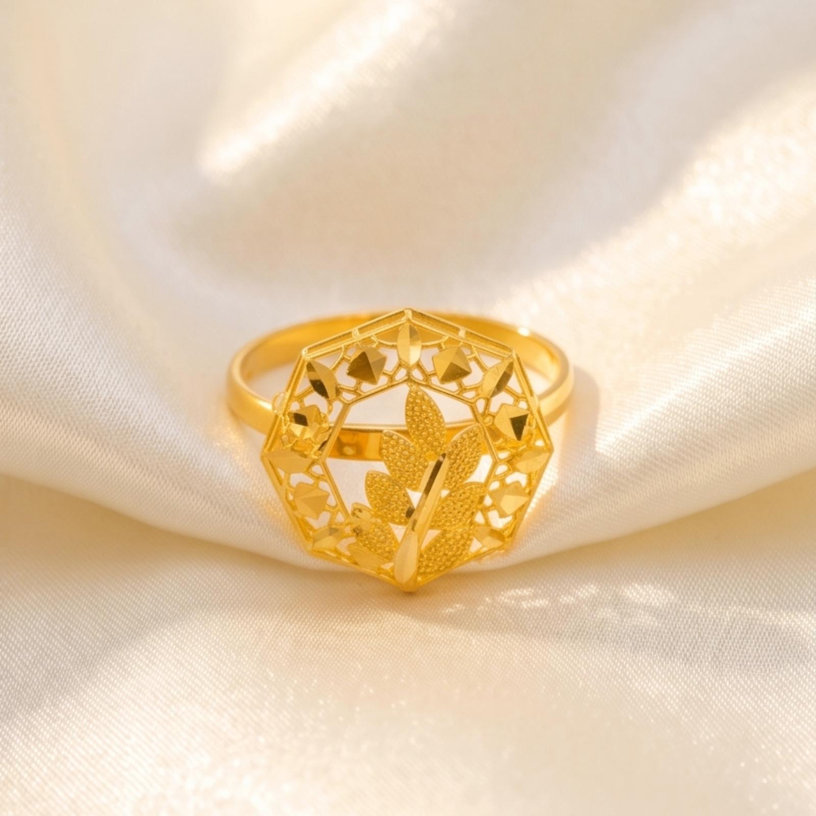 Discover Premium Crafted 21K Gold Ring Designs by Bafleh Jewellery - Image 4