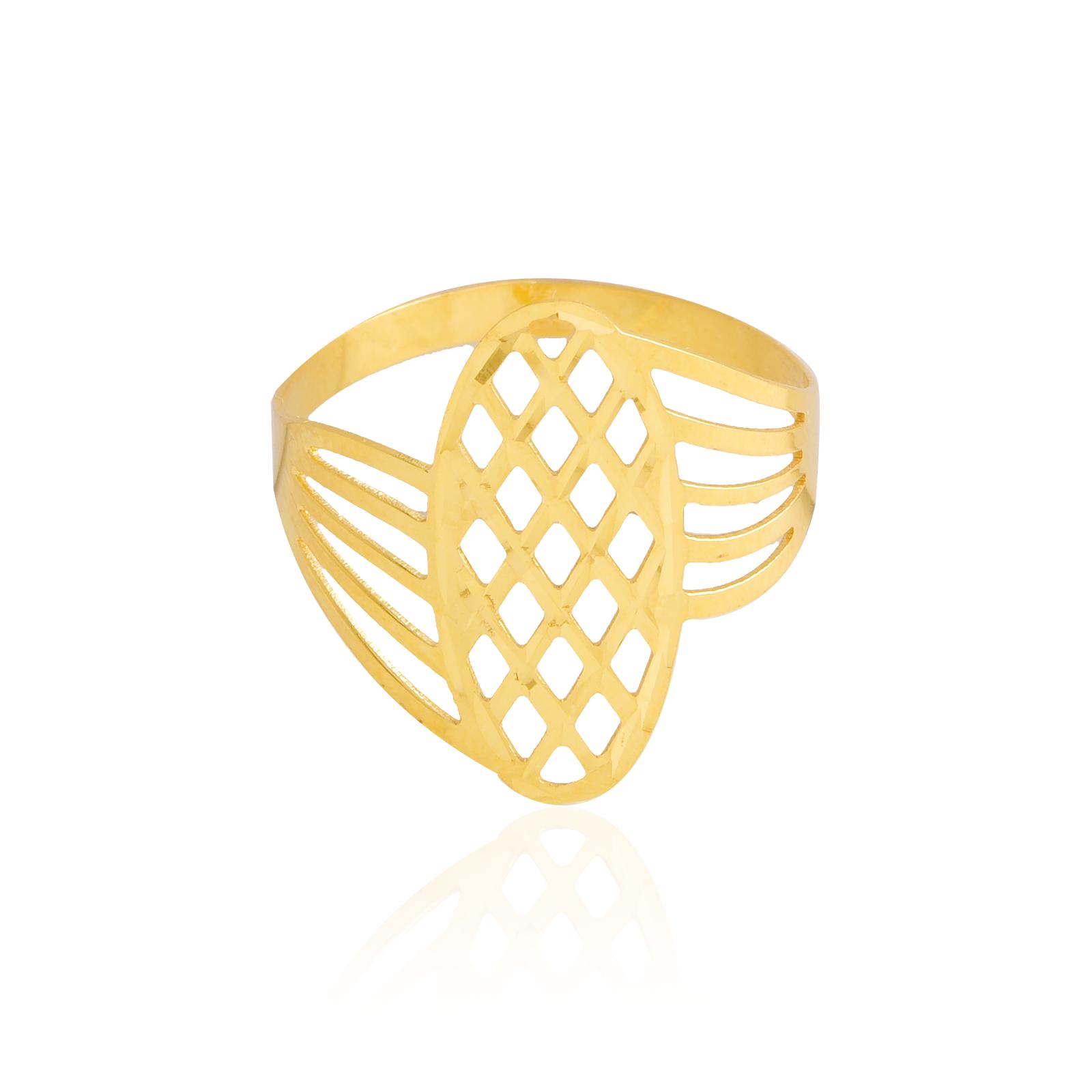 A Signature Expression of Effortless Luxury 18K Lightweight Gold Rings - Image 4