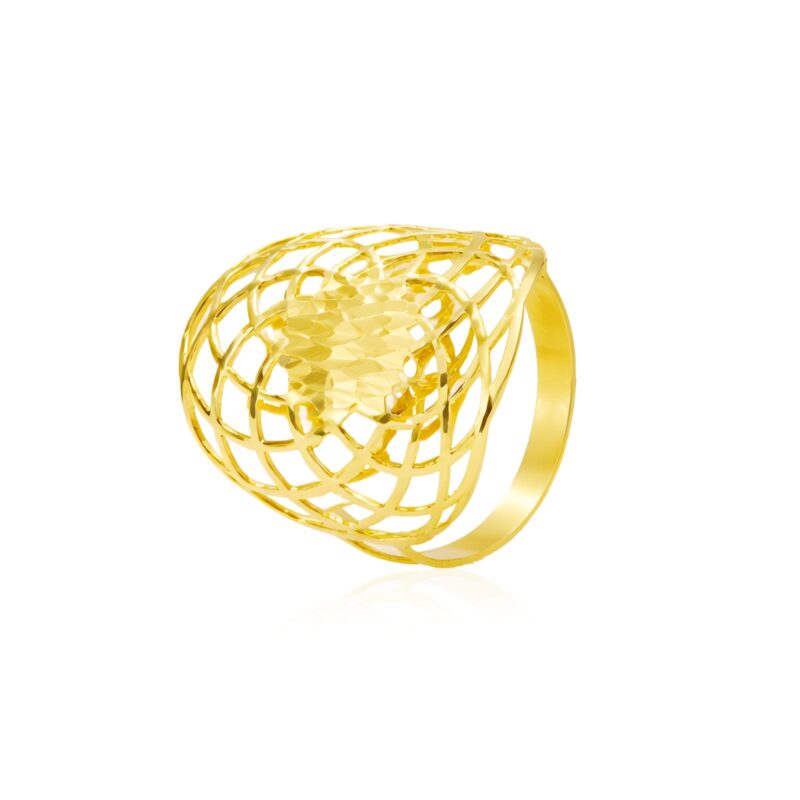 Minimal Luxury for the Modern Lifestyle 18K Lightweight Gold  Rings at Bafleh Jewellery