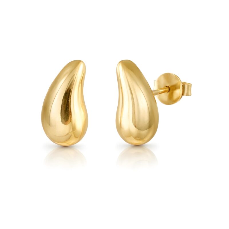 Alternative view of Timeless 18K Gold Pendant Set Combining Purity, Style, and Premium Craftsmanship