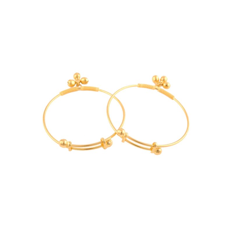 Alternative view of 22kt Gold Kids Bangles for Cherished Memories