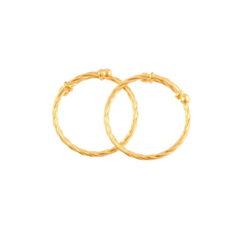 22kt Gold Kids Bangles for Your Little Prince or Princess