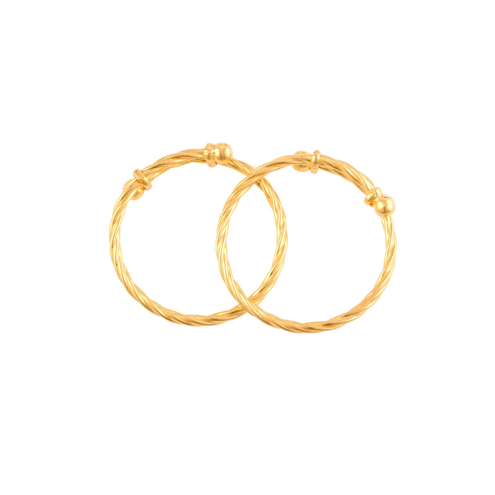 22kt Gold Kids Bangles for Your Little Prince or Princess