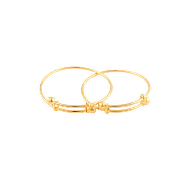 Alternative view of 22kt Gold Kids Bangles for Special Moments
