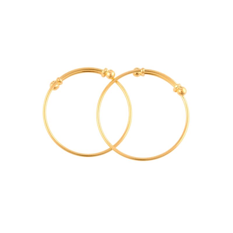 22kt Gold Kids Bangles for Special Moments