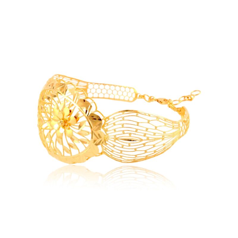 Alternative view of Illuminate Your Look with 22kt Gold Bangles