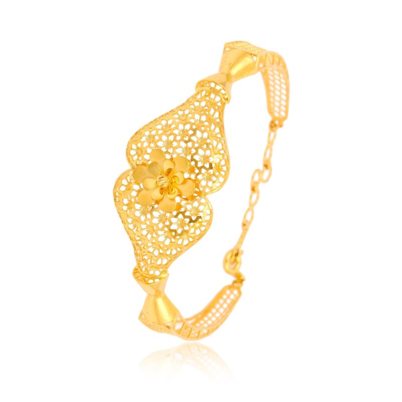 Alternative view of 22kt Gold Bangle Sets That Sparkle