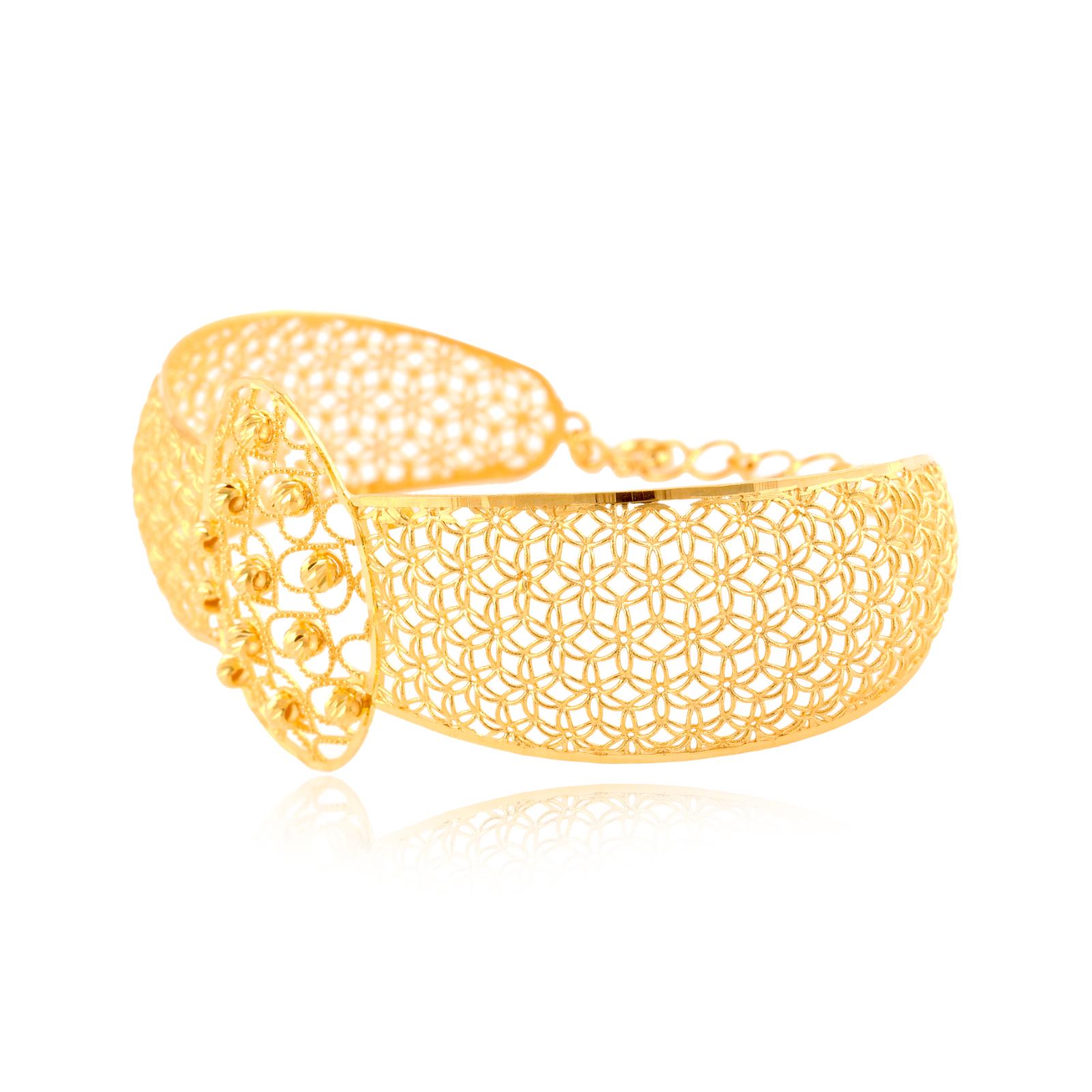 22kt Gold Bangle Set Designed to Mesmerize - Image 3