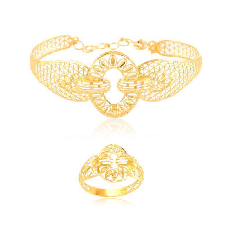Explore Our 22kt Gold Bangle Set Collection