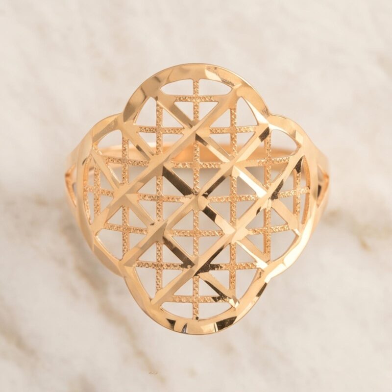 Elegant Simplicity  18KT Lightweight Yellow Gold Rings to Adore