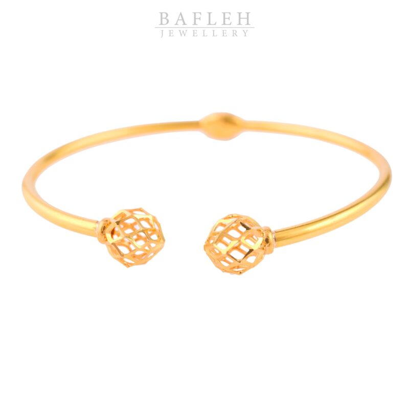 Alternative view of Elevate Your Style with our Exquisite 22kt Gold Bangle!