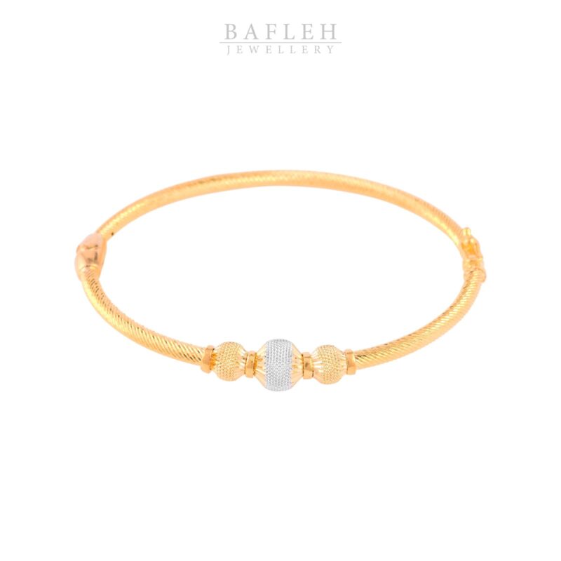 Timeless Elegance: Discover the Beauty of 22kt Gold Bangle!