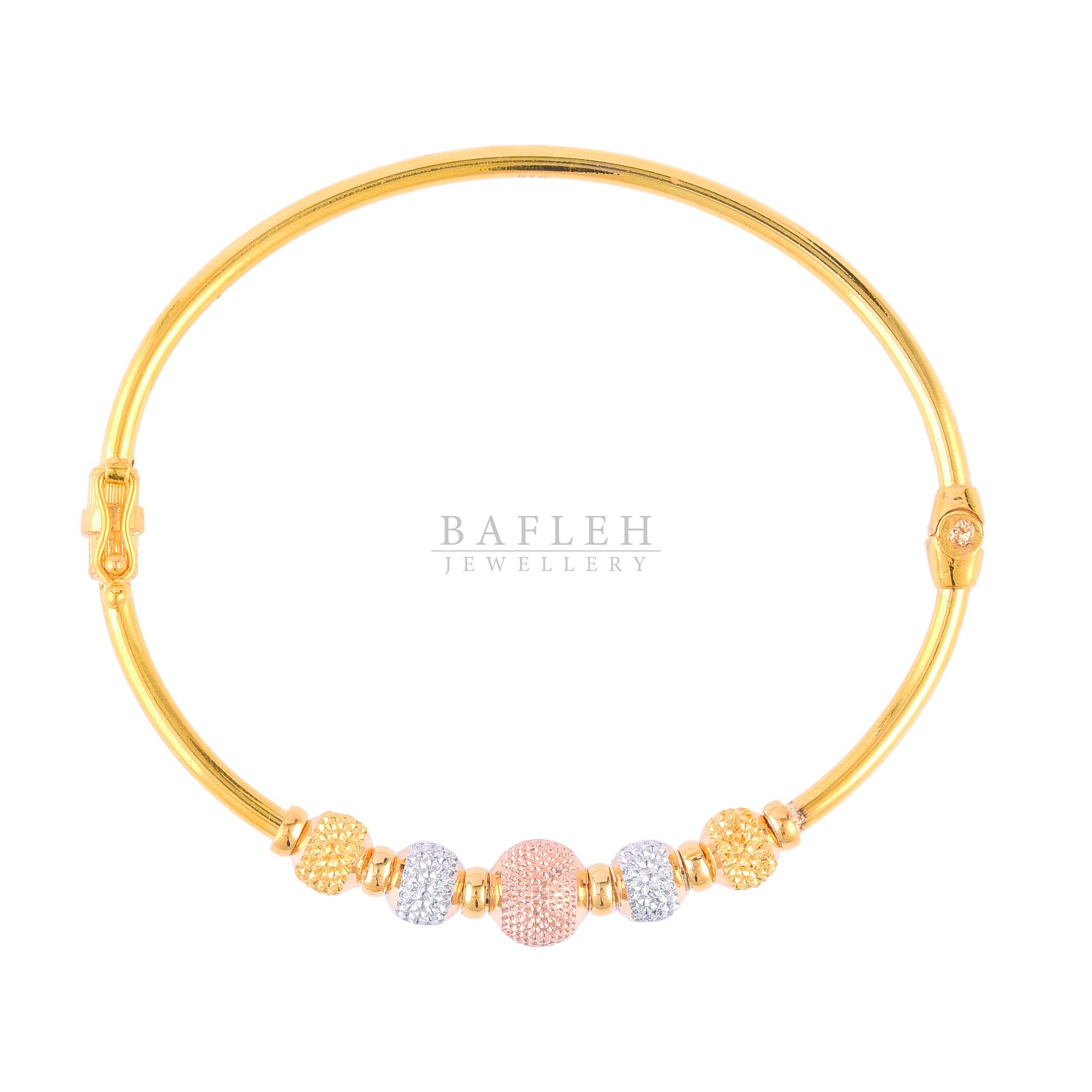 Captivate Hearts with our Enchanting 22kt Gold Bangle! - Image 3