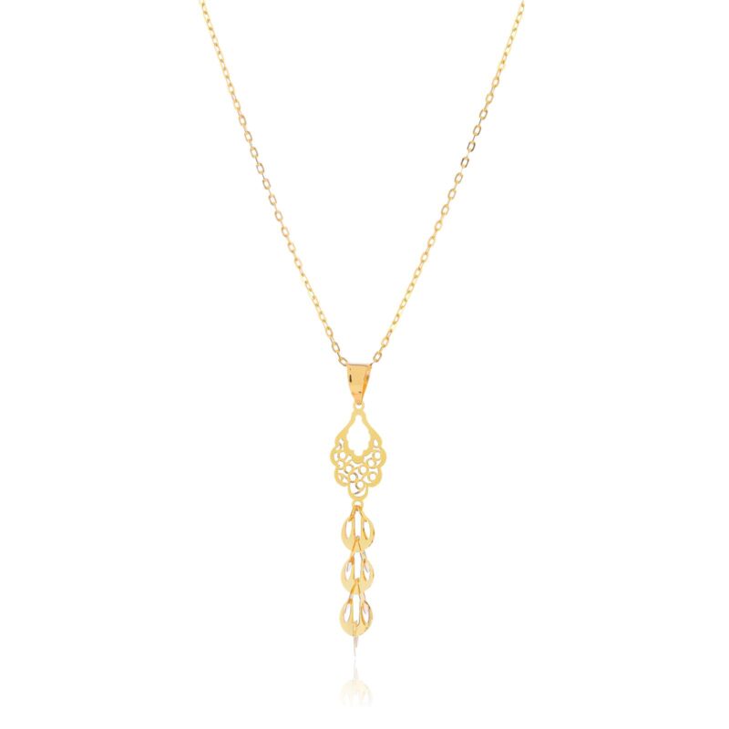 A Showcase of 21kt Gold Necklace
