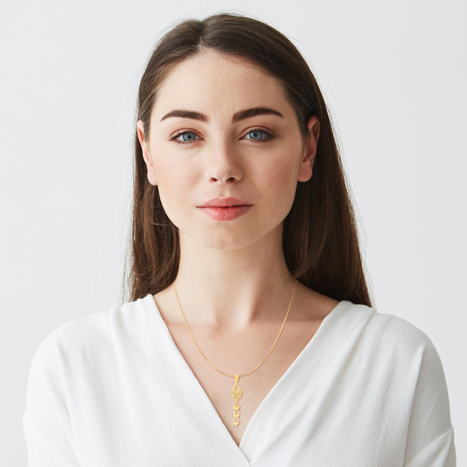 A Showcase of 21kt Gold Necklace - Image 5