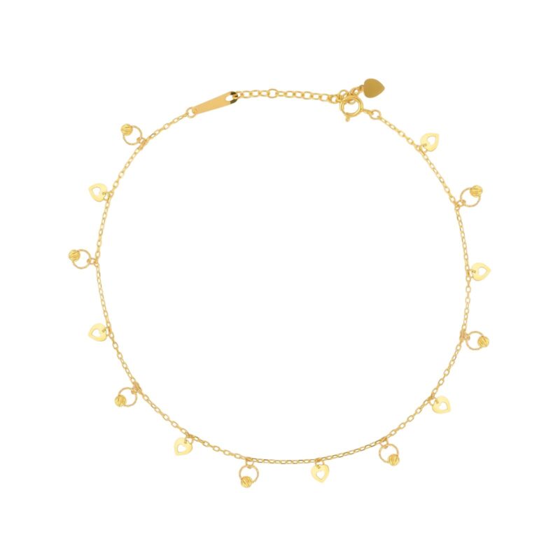 The Beauty of 21K Gold Anklets: A Must-Have for Your Jewelry Collection