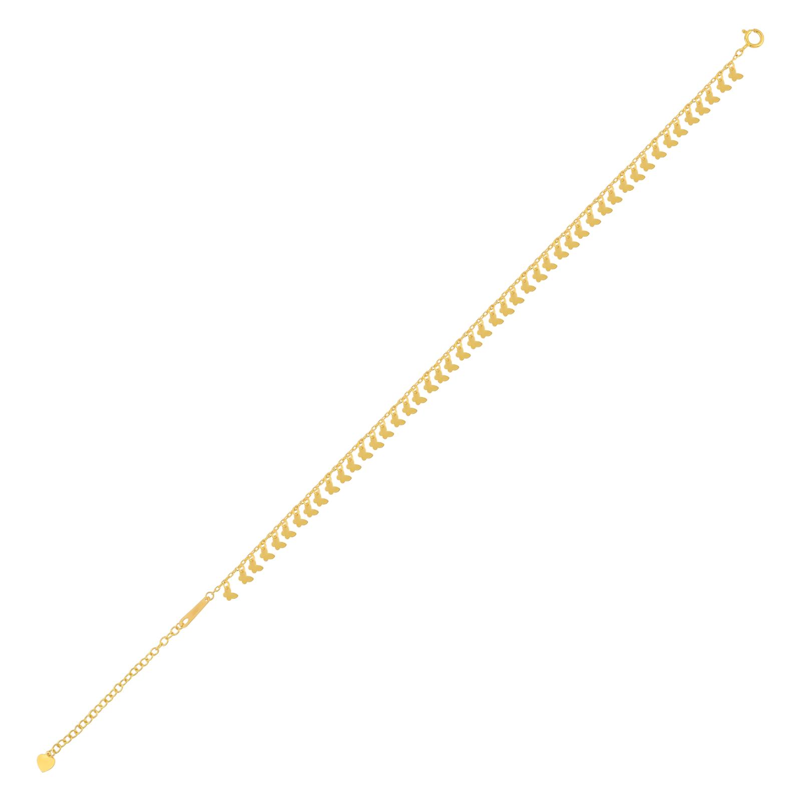 Exquisite 21K Gold Anklets: Perfect for Gifting or Personal Style - Image 2