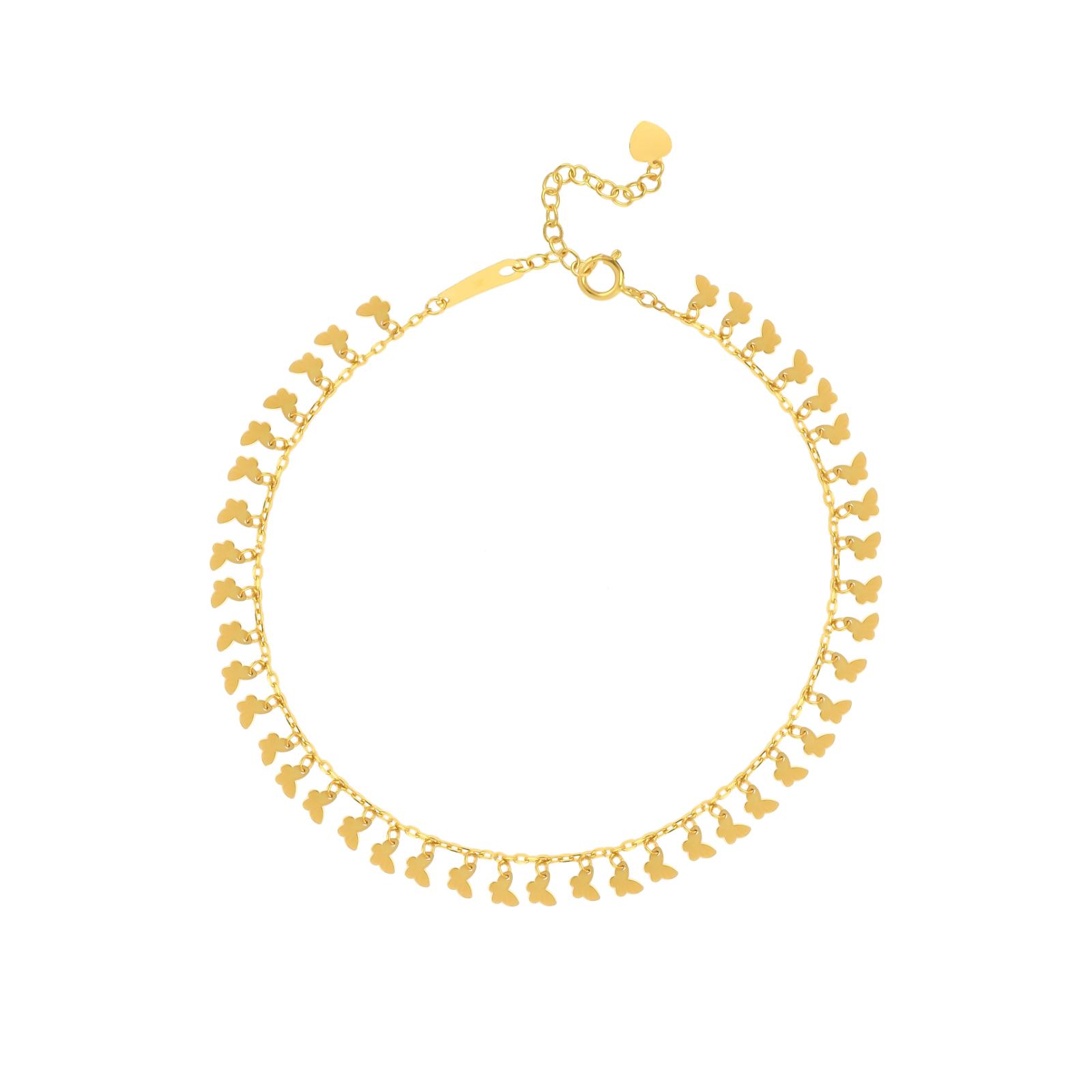 Exquisite 21K Gold Anklets: Perfect for Gifting or Personal Style