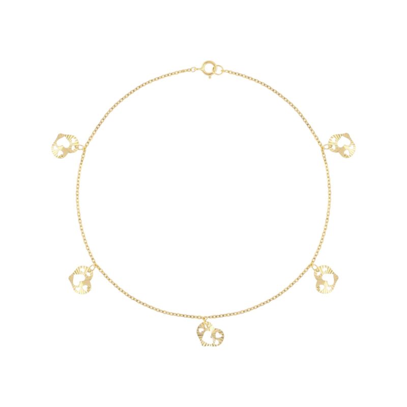 Grace in Every Step: 18K Gold Anklets for Effortless Elegance