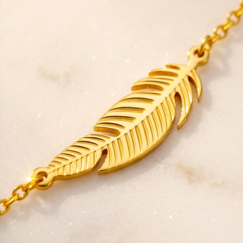 Alternative view of Crafted to Perfection: Explore Our Dazzling 21K Gold Bracelets - A Testament to Fine Artistry