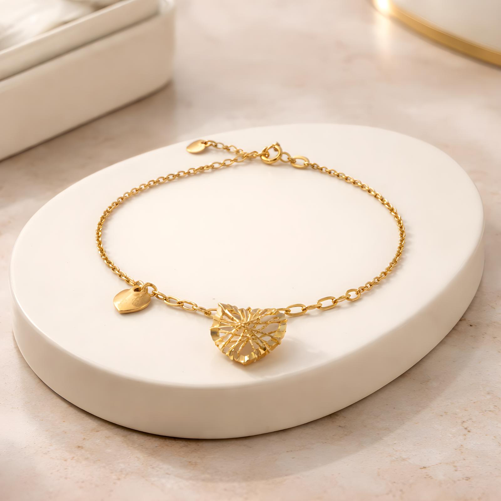 Elevate Your Jewellery Collection with Stunning 22kt Gold Bracelets from Bafleh Jewellery, Designed to Shine Forever