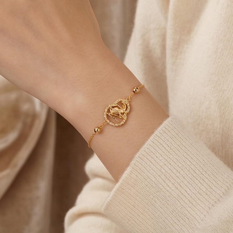 Alternative view of Gift Her a Bracelet: 22kt Gold Bracelets That Speak of Love