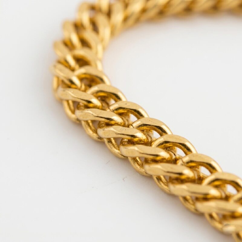 Alternative view of Exquisite 22kt Gold Chain: A Timeless Masterpiece of Craftsmanship and Elegance