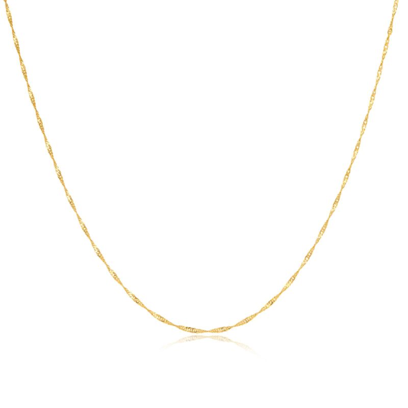 Handcrafted 22kt Gold Chain: A Symbol of Prestige and Unparalleled Beauty