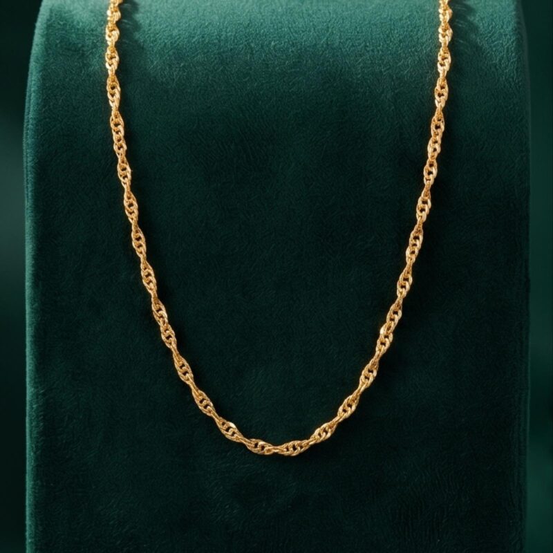 Opulent 22kt Gold Chain: An Exquisite Fusion of Rich Heritage and Modern Elegance